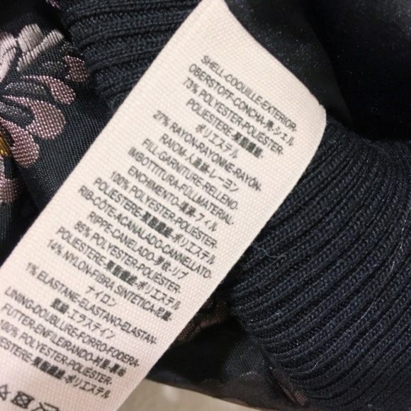 Free People Jacquard Floral Puffer Jacket - Picture 7 of 8